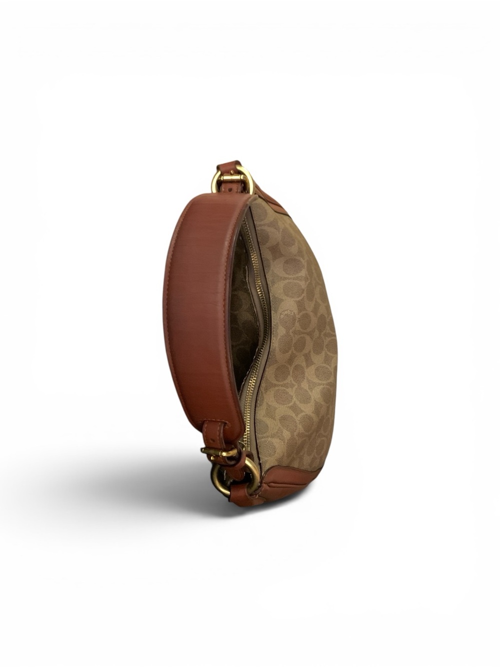 COACH Sutton Signature Canvas Hobo - Picture 5 of 9